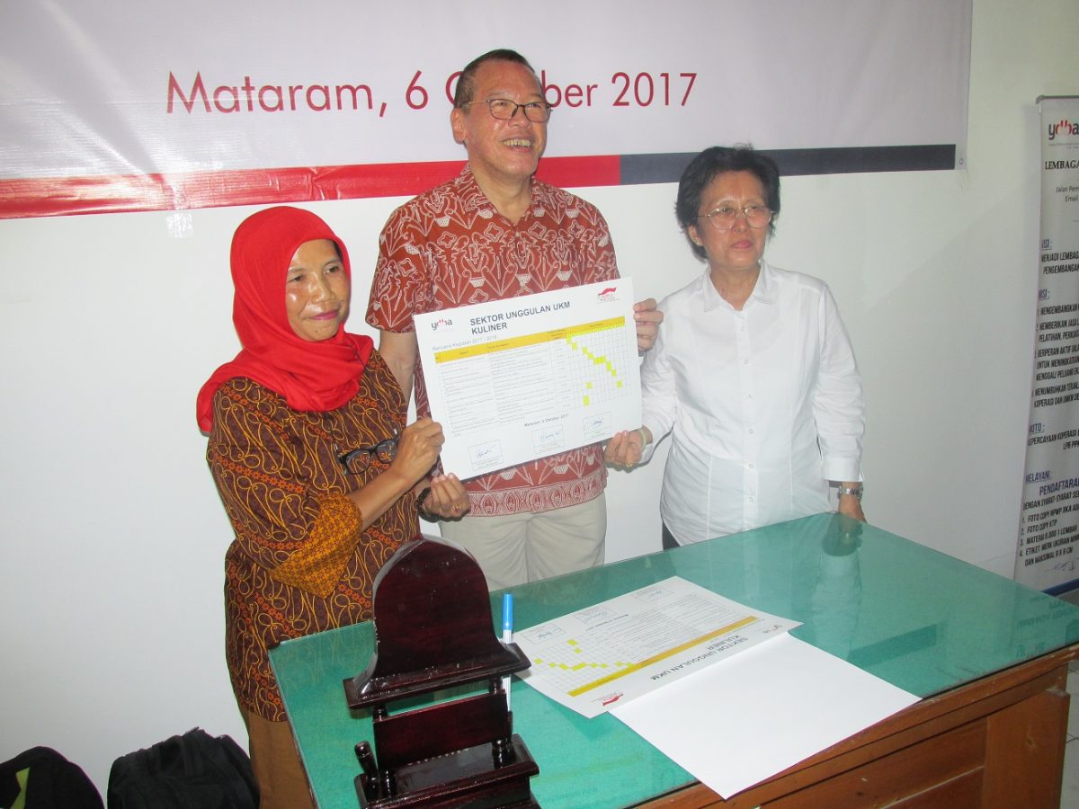 UKM Kuliner di Mataram Kini Tertata Dengan Baik Berkat Program Pembinaan Dari YDBA